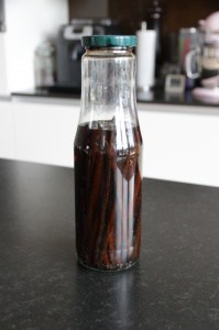 Old bottle vanilla extract