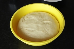 Risen dough