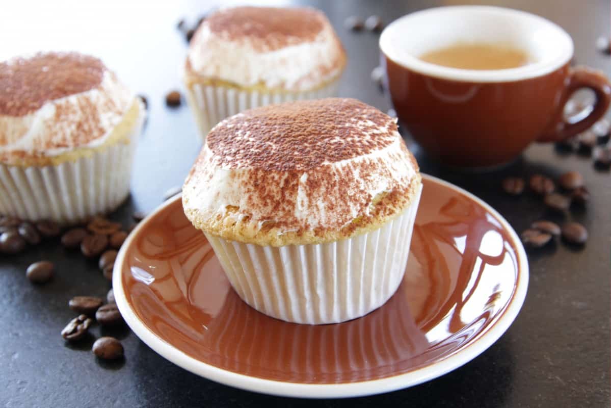 Tiramisu Cupcake with Mascarpone Frosting