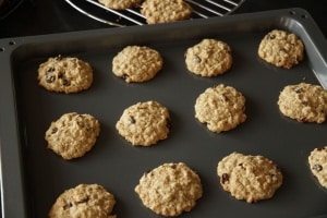 Oatmeal Cookies - fresh out of the oven