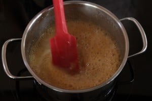 How to Make Caramel Sauce ~ Living on Cookies