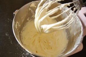 Cream Cheese Frosting Made from European Cream Cheese ~ Living on Cookies