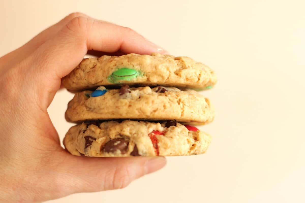 Monster Cookies ~ Living on Cookies