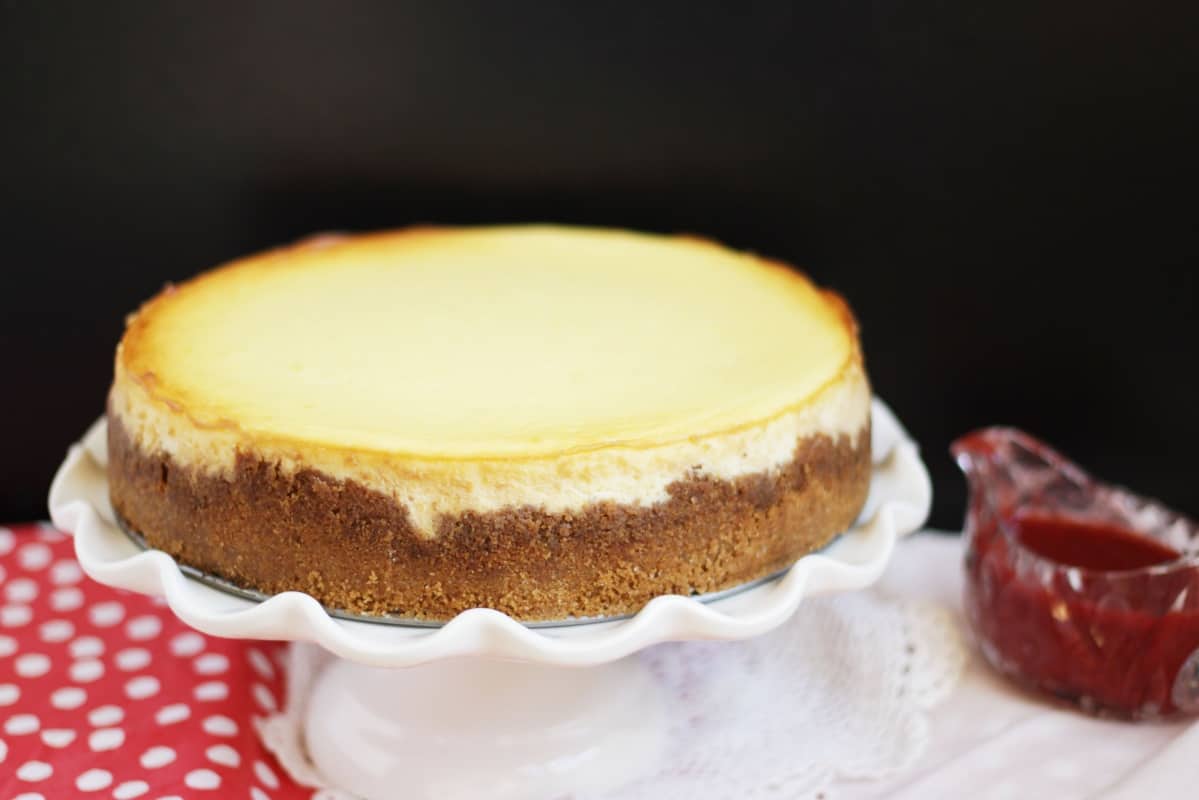 New York Cheesecake Recipe - Brown Eyed Baker