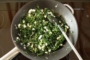 spinach & feta filling