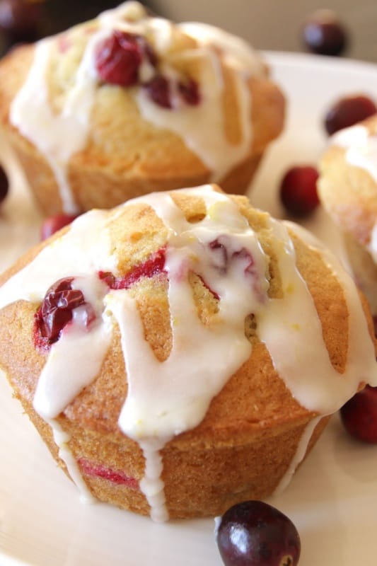 Cranberry Orange Muffins Living on Cookies