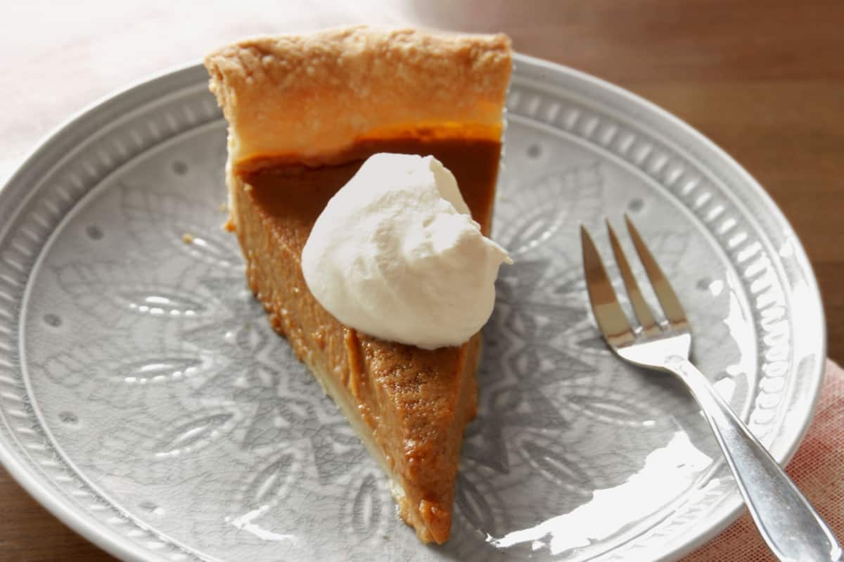 Pumpkin Pie (amerikanischer Kürbiskuchen) mit Chai-Gewürzen - Living on ...