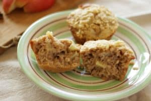 Apple Spice Muffins with Streusel Topping