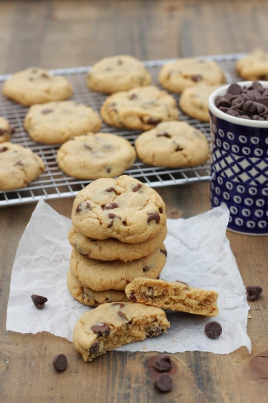 Peanut Butter Chocolate Chip Cookies Living On Cookies