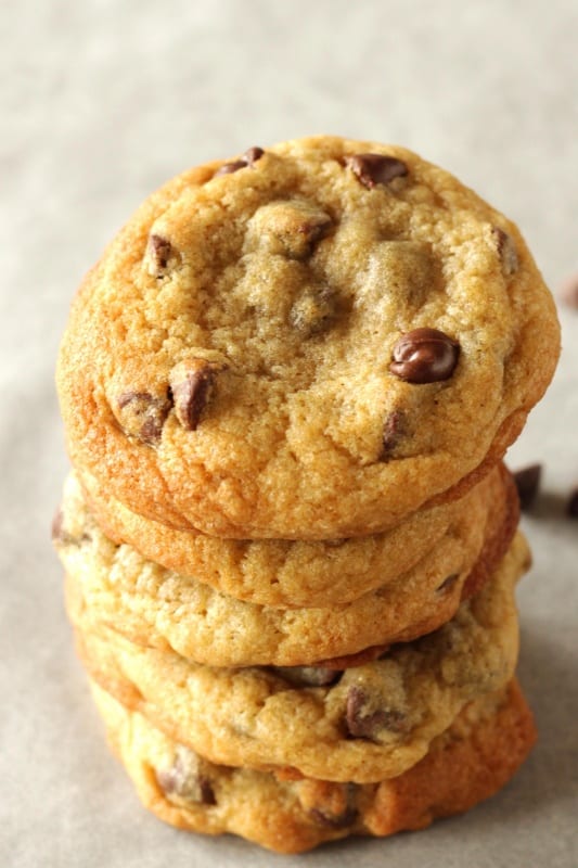 Chocolate Chip Cookies are the easiest thing in the world to bake and anyone can bake them! This post is about explaining which ingredients to use and giving you clear and concise instructions so that your cookies are the best American bakery-style chocolate chip cookies cookies too!