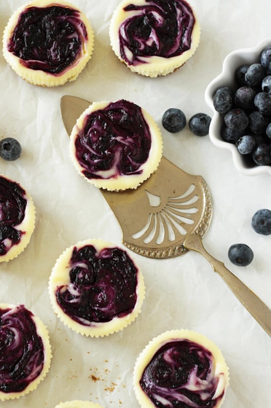 Mini Cheesecakes - Live Well Bake Often