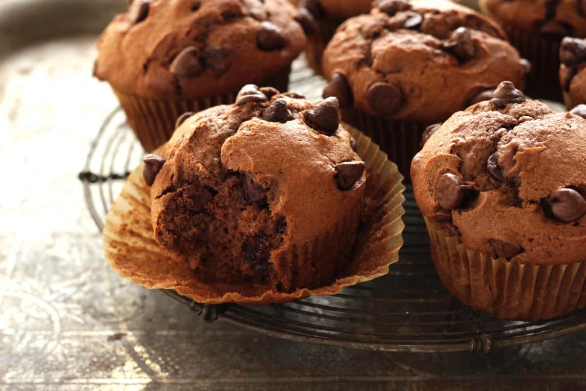 Chocolate Banana Muffins