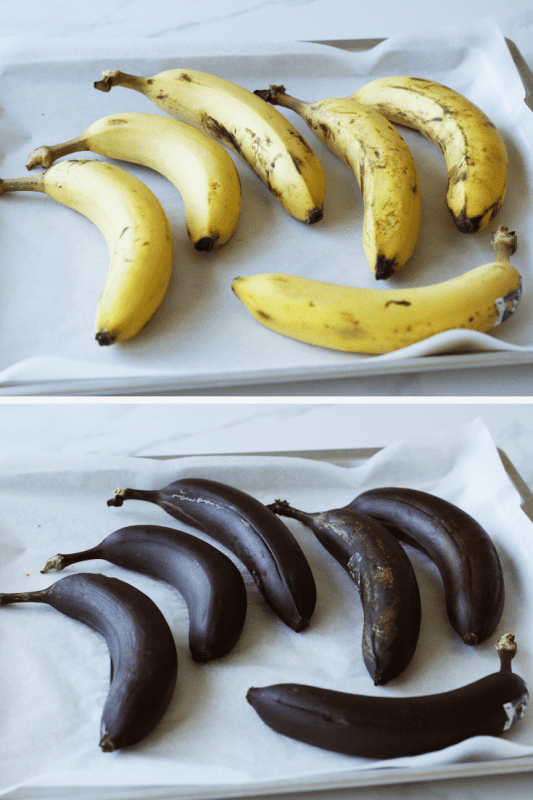 Warum Uberreife Bananen Die Besten Furs Backen Sind Und Ein Einfacher Trick Die Bananen Schnell Im Backofen Nachreifen Zu Lassen Living On Cookies